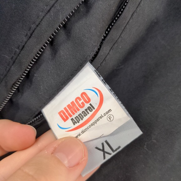 Dimco Men's US. Army Hooded Jacket Black Gray Size XL Embroidered Logo - Picture 13 of 14